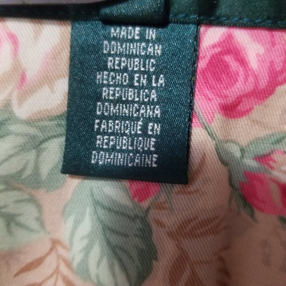 Lauren Ralph Lauren Tan Floral Roses Blazer Sz 10P - Picture 6 of 7